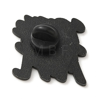 Black Alloy Brooches JEWB-I029-01EB-03-1