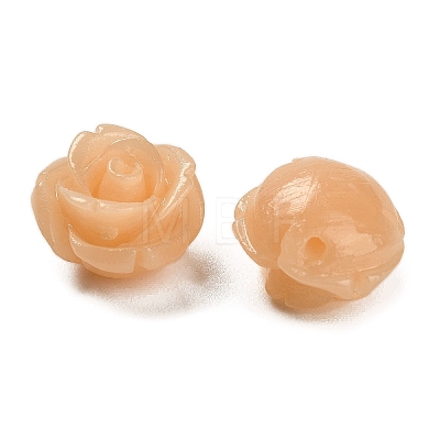 Synthetic Coral Carved Beads CORA-H003-01A-08-1