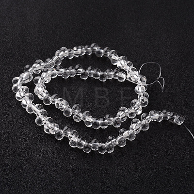 Teardrop Glass Bead Strands LS-EGLA-O005-04-1
