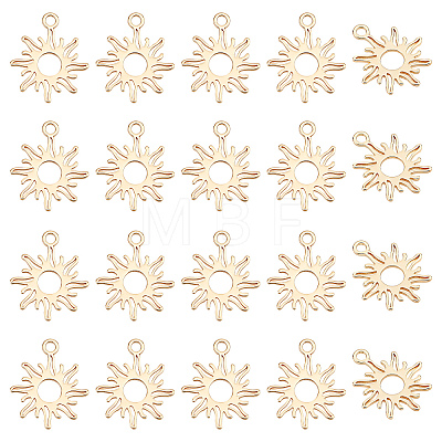 20Pcs Brass Charms FIND-FH0004-01-1