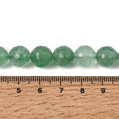 Natural Green Strawberry Quartz Beads Strands GG-CBA0166-A02-10mm-1