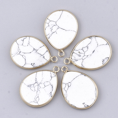 Synthetic Turquoise Pendants G-S344-57H-1