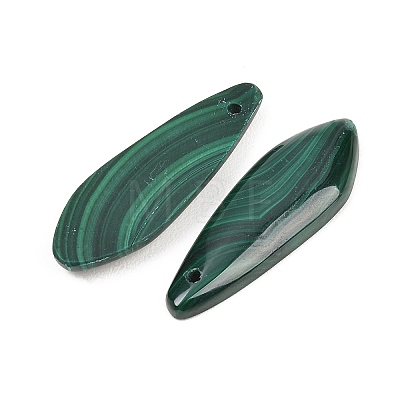 Natural Malachite Pendants G-B187-01A-01-1