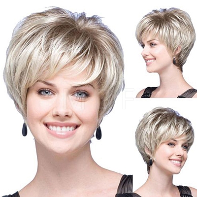 Short Curly Synthetic Wigs OHAR-G008-05-1