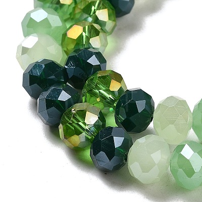 Glass Beads Strands EGLA-A034-M8mm-11-1