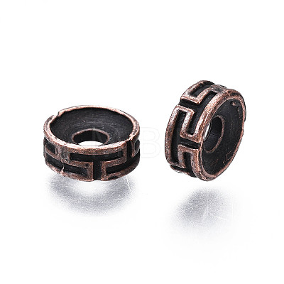 Tibetan Style Spacer Beads TIBEP-S315-46R-NR-1