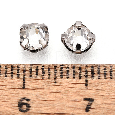Flat Round Sew on Rhinestone KK-N282-01A-P-1