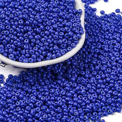 8/0 Baking Paint Glass Seed Beads SEED-M012-02A-54-1