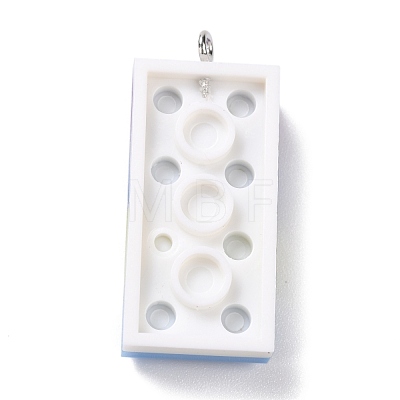 Resin Pendants RESI-E017-D01-1