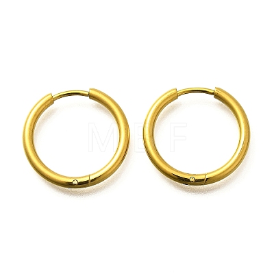 304 Stainless Steel Hoop Earrings for Women EJEW-M068-15G-G-1