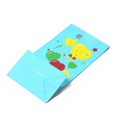 Rectangle Paper Candy Gift Bags ABAG-C002-01F-1