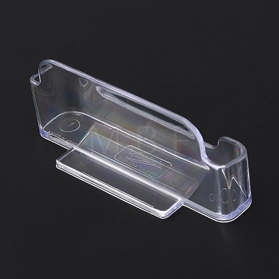 Transparent Acrylic Name Card Holder OFST-WH0002-39-1