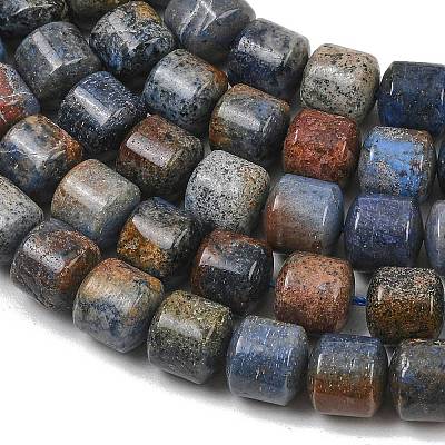 Natural Dumortierite Beads Strands GG-CBAC4F6-A01-02A-1