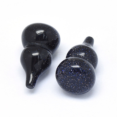 Synthetic Blue Goldstone Beads G-P415-45B-02-1