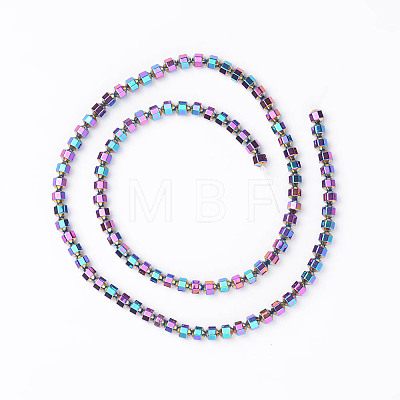 Non-Magnetic Synthetic Hematite Beads Strands X-G-D800-12F-1