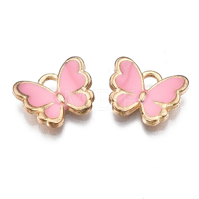 Alloy Enamel Charms X-ENAM-S121-070J-1