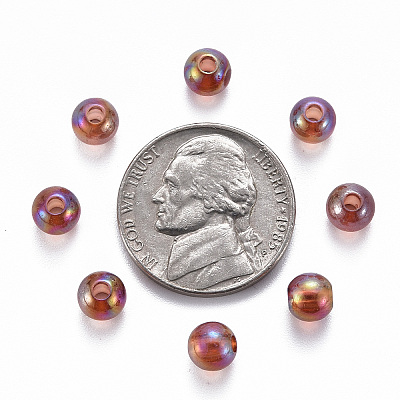 Transparent Acrylic Beads LS-MACR-S370-B6mm-765-1