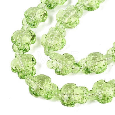 Transparent Glass Beads Strands DGLA-N021-02A-09-1