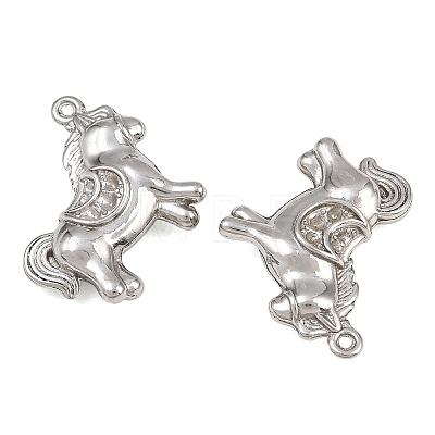 201 Stainless Steel Pendants Rhinestone Settings SA-CBA9448-03P-1