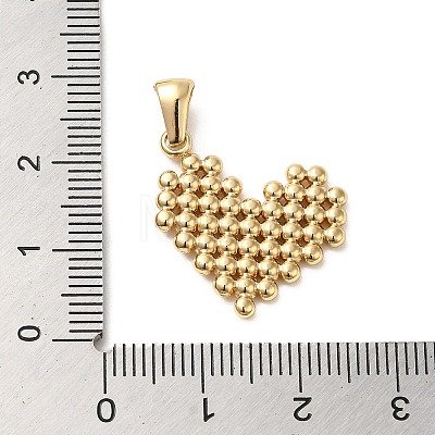 Golden Plated 304 Stainless Steel Pendants STAS-L272-006G-04-1