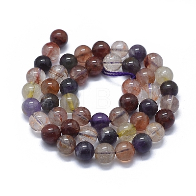 Natural Auralite 23 Beads Strands G-D0013-69B-1