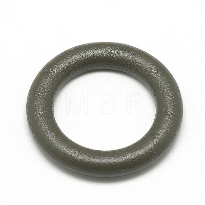 Imitation Leather Linking Rings WOVE-S084-30B-1