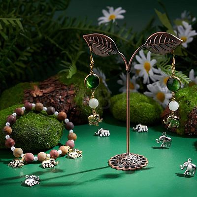40Pcs 2 Colors 304 Stainless Steel Charms STAS-UN0030-08-1