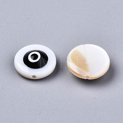 Natural Freshwater Shell Beads SHEL-T018-10G-1