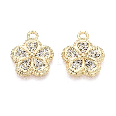 Alloy & Crystal Rhinestone Pendants PALLOY-T095-03KCG-1