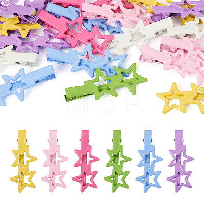 20Pcs Iron Alligator Hair Clips PHAR-TADJ0001-07-1