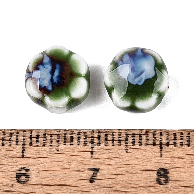 Vintage Handmade Porcelain Beads PORC-N013-25-12-1