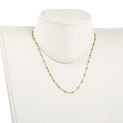 304 Stainless Steel Link Chain Necklaces NJEW-JN03084-07-1