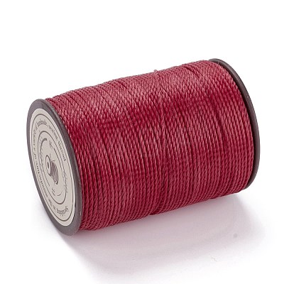 Round Waxed Polyester Thread String YC-D004-02E-050-1