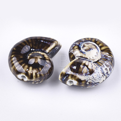 Handmade Porcelain Beads PORC-S498-32B-1