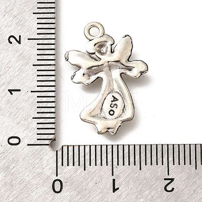 Tibetan Style Alloy Pendants PALLOY-D291-03AS-01-1