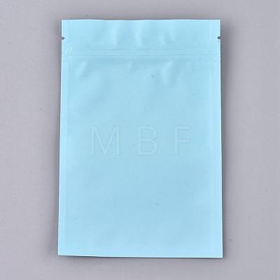 Solid Color Plastic Zip Lock Bags OPP-P002-B04-1