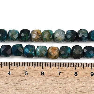 Natural Tiger Eye Dyed Beads Strands G-H028-A01-02A-1