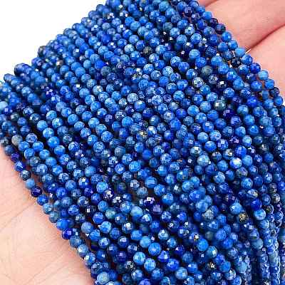 Natural Lapis Lazuli Beads Strands G-L587-A03-01-1