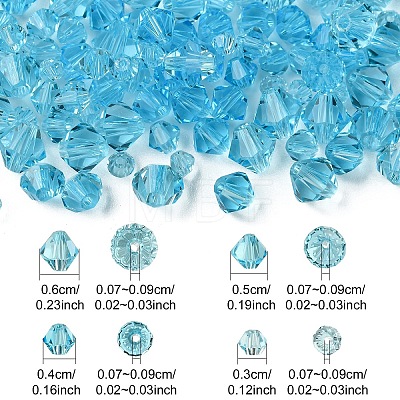 120Pcs 4 Styles Imitation Austrian Crystal Beads SWAR-YW0001-03-1