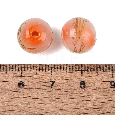 Handmade Lampwork Beads LAMP-T023-02B-02-1