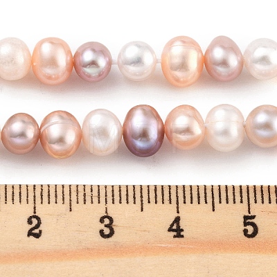 Natural Cultured Freshwater Pearl Beads Strands PEAR-C003-12J-1