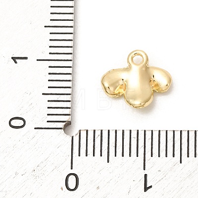 Alloy with Yellow Green Enamel Charms AL-CBA25EB-02-1
