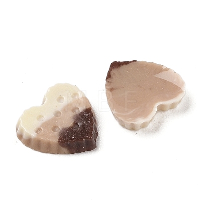 Luminous Resin Imitation Chocolate Decoden Cabochons RESI-K036-28B-01-1