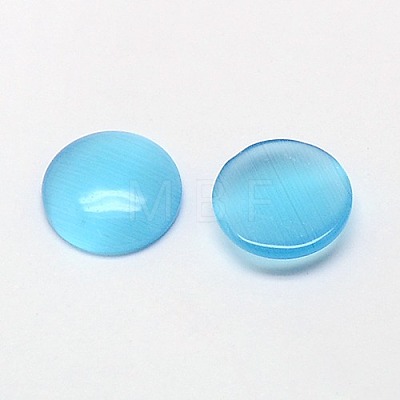 Cat Eye Cabochons CE-J002-8mm-28-1