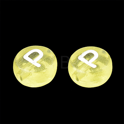 Transparent Acrylic Beads TACR-N002-04L-1
