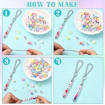 DIY Keychain Making Kits DIY-YW0018-31-1