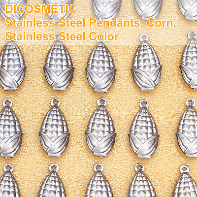 316 Surgical Stainless Steel Pendants STAS-DC0007-71-1