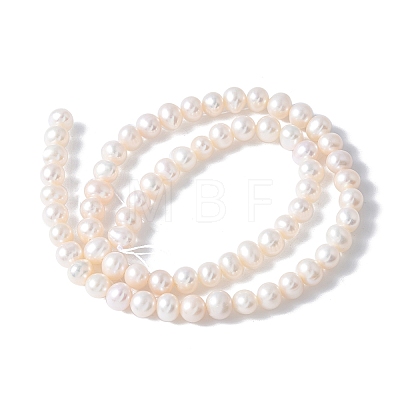 Natural Cultured Pearl Beads Strands PEAR-I007-07R-01A-1