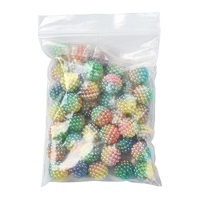 40Pcs Imitation Pearl Acrylic Beads OACR-FS0002-89A-02-1
