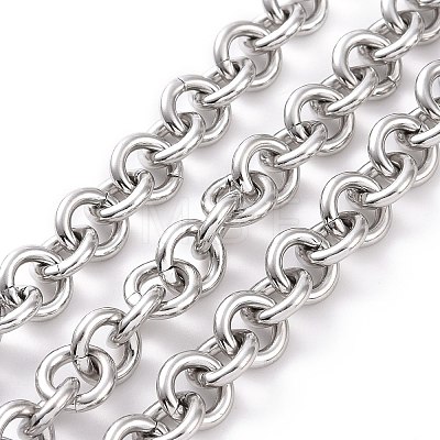 Tarnish Resistant 304 Stainless Steel Rolo Chains CHS-H013-07P-1